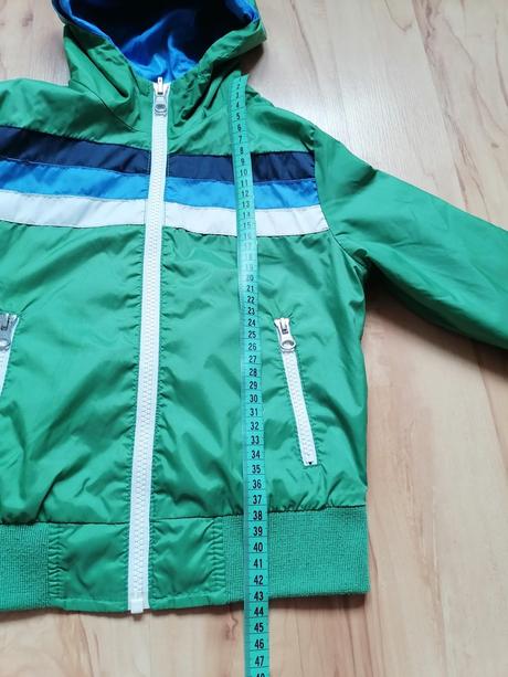 Jesenná - obojstranná vetrovka - 98/104, benetton,104