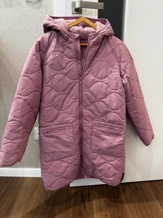 Nová zimná dievcenská bunda, vena s dopor. postou, 164