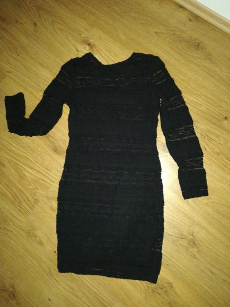 Šaty krajkové, h&m,s