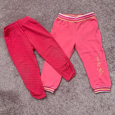 Ružové tepláčky minnie, disney,74