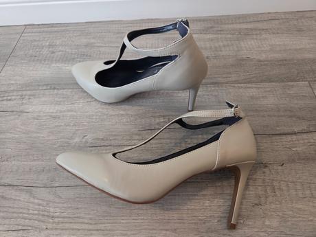 Biele lodičky s remienkom, next,41