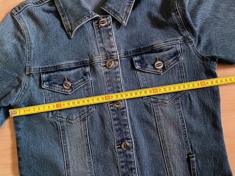 Dlhšia riflová bunda, m