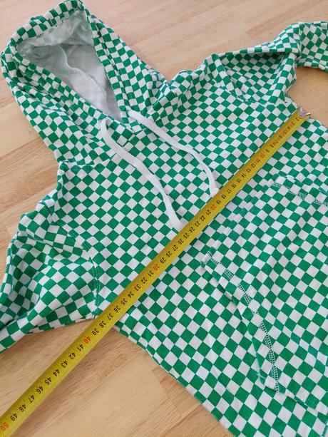 Kocková mikina, 128