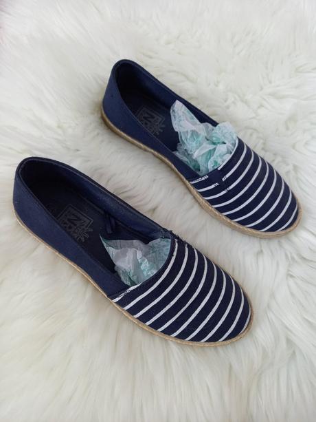 Topánky s námorníckym motívom č.36, 36