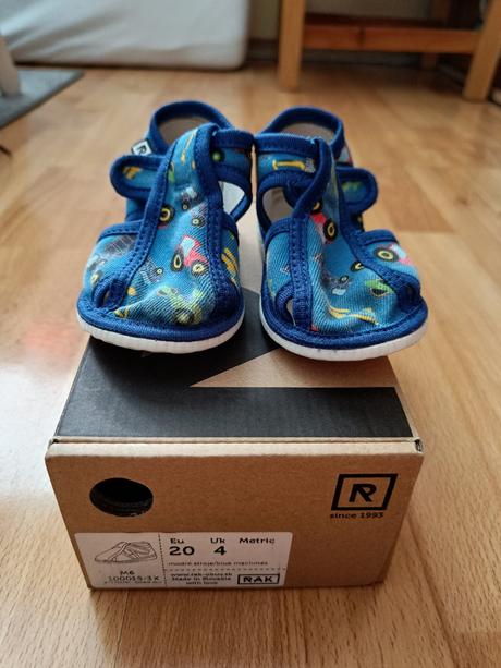 Rak 19 a 20 papuče, rak