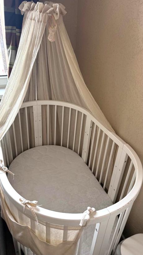 Rastúca postielka 7v1, šírka (cm): 60,dĺžka (cm): 120