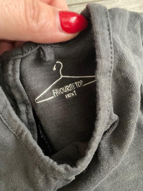 Next šedé tričko od 9 mesiacov, next,80