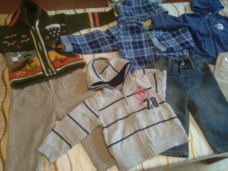 Mega balík-mix oblečenia, 86–98