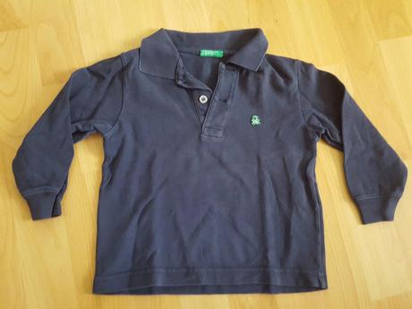 Modre tricko, benetton,80