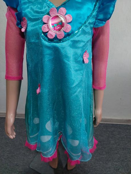 Poppy trolovia karnevalové šaty veľ.104,