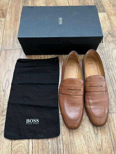 Mokasíny hugo boss, hugo boss,44