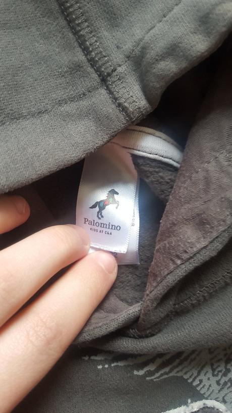 Sivá mikina, palomino,110