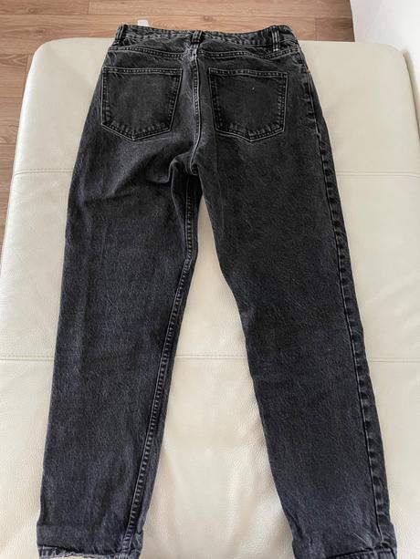 Dámske rifle (mom fit), zara,38