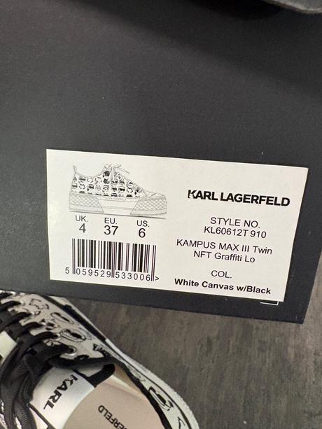 Karl lagerfeld štylove damske tenisky č.37, karl lagerfeld,37