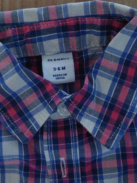 Košeľa old navy a šortky . 3-6 mesiacov, old navy,68