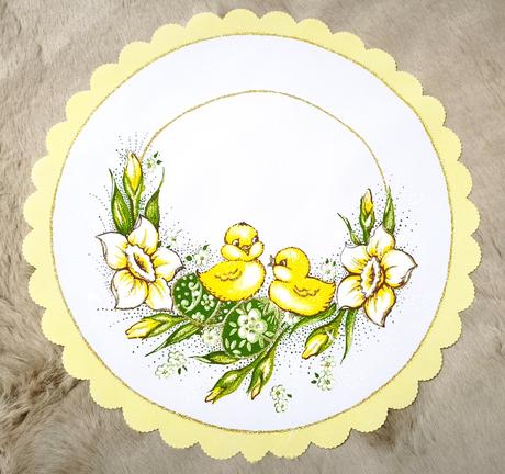 Dekoratívna déčka s kačiatkami, 