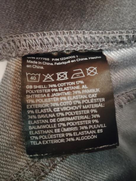 Dievčenské skinny nohavice, h&m,158