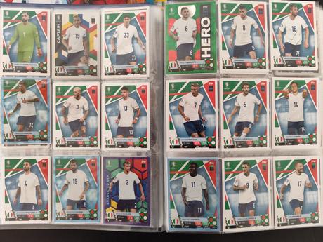 Euro 2024 kartičky topps match attax - krajiny,