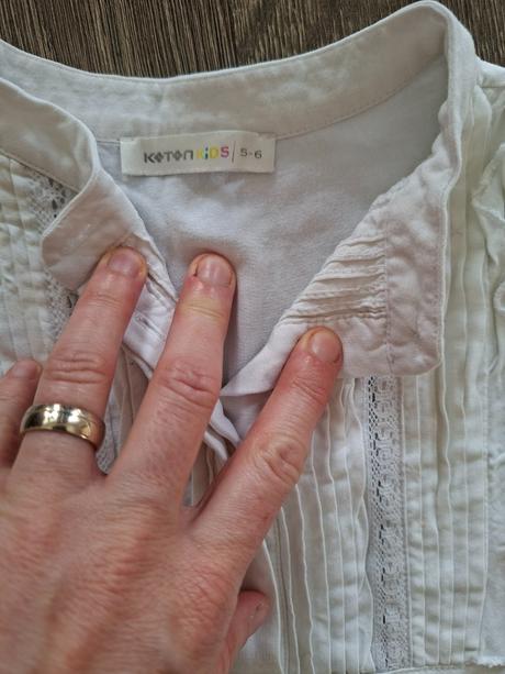 Krasna kosielka koton, pre vek 5-6 rokov, 116