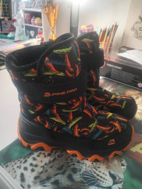 Dětská zimná obuv, alpine pro,34
