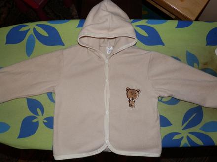 Fleesovy kabatik s kapuckou anthony velkost, 74