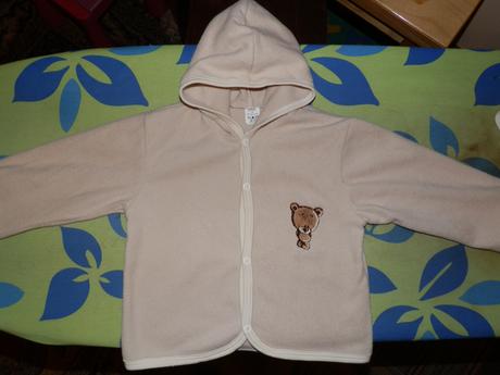 Fleesovy kabatik s kapuckou anthony velkost, 74