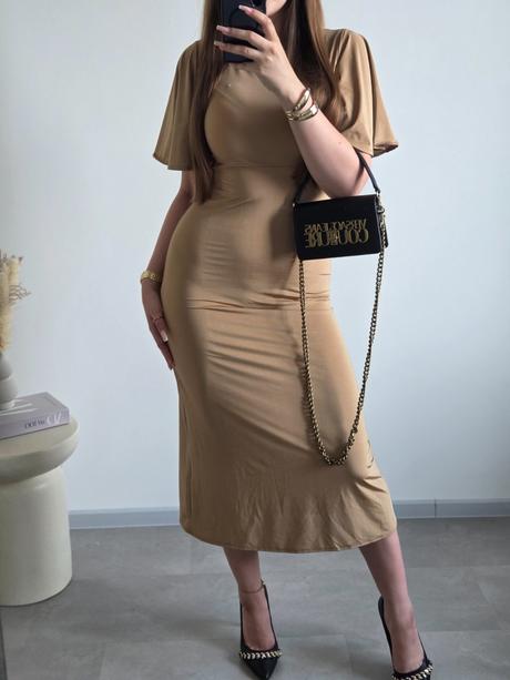Midi šaty s, h&m,s