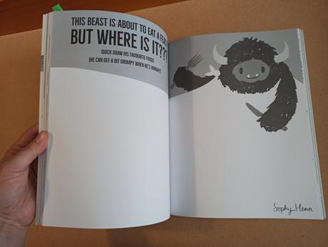 Draw it colour it beasts,