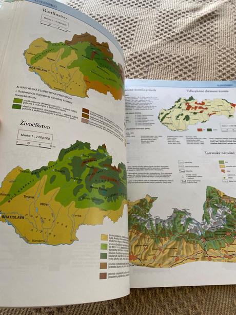 Geografický atlas pre základné a stredné školy,