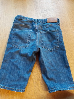 Riflové šortky, č. 128-134, h&m,128