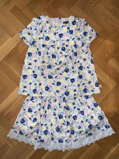 Sukňa s blúzkou, sergent major,110