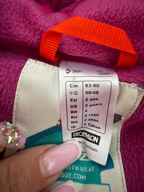 Zimný overal, wedze,86