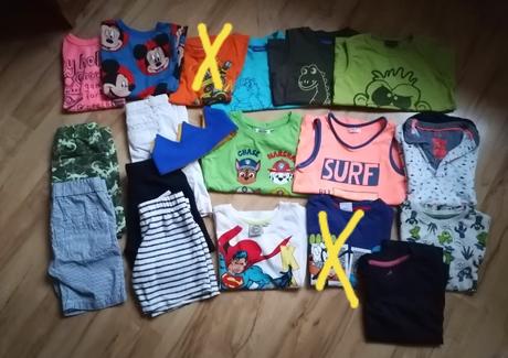 Letný balík vecí - 98,104 - novšie, 86–98