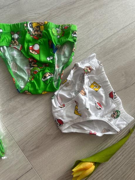 6pack slipov h&m super mario, c&a,92