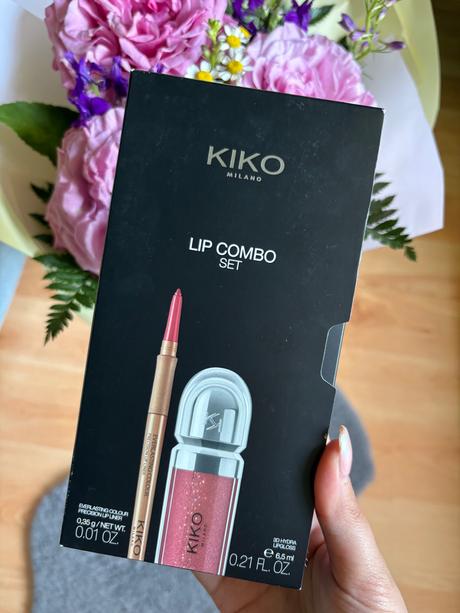 Kiko milano lip combo set lesk+ceruzka,