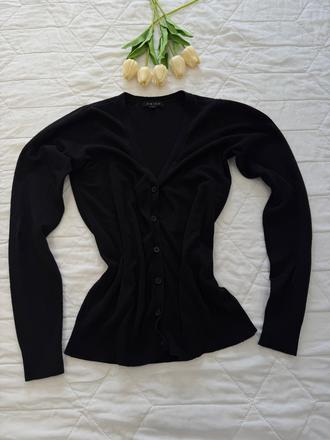 Čierny elastický svetrík amisu, amisu,s