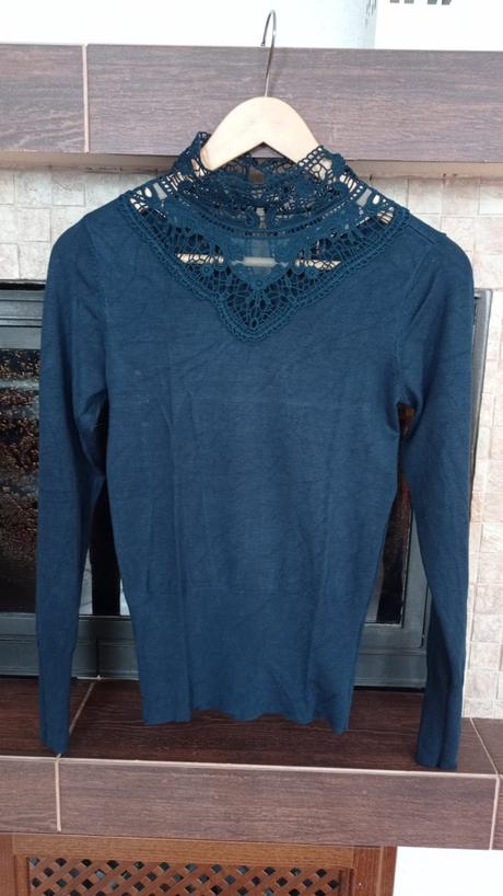 Sveter s cipkou, orsay,s