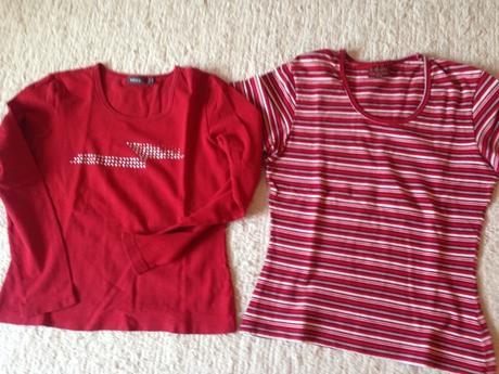 Pásikové tričko h&m - l.o.o.g. v. m/l - 40/42, h&m,m