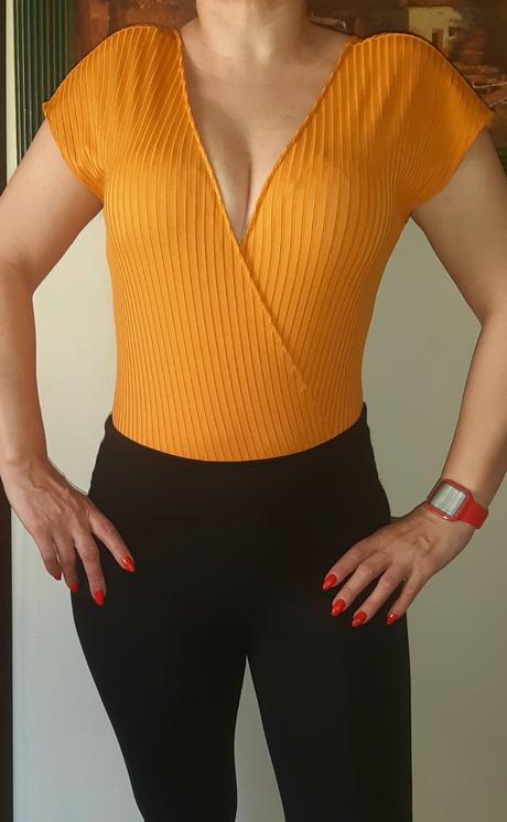 Moderné body blúzka zara, zara,s