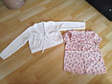 Predám novú blúzku č.128 a svetrik, sinsay,128