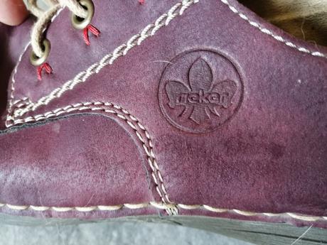 Celokožené topánky rieker v36, vd 23 cm, rieker,36