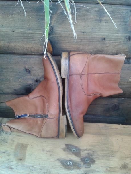 Kožené čižmičky zara, zara,34