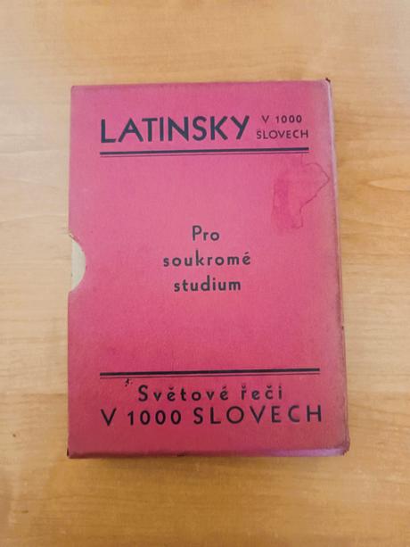 Svetové reči - latinsky pre začiatočníkov (1933), 