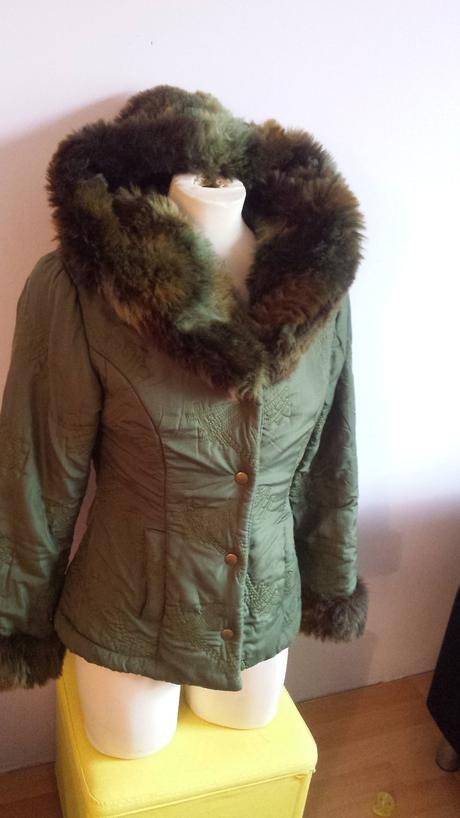 Kožušinovy kabátik, esoline,m