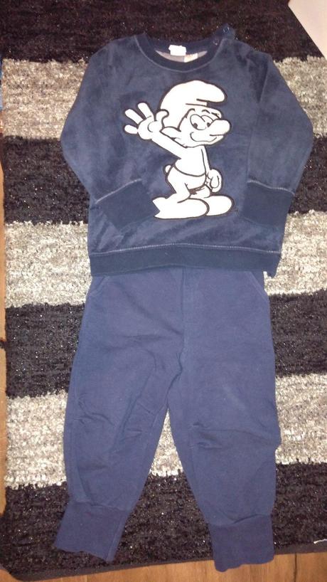 Šmolko set, h&m,86