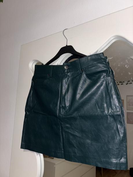 Koženková sukňa pull&bear xs /s, pull&bear,34 / 36 / s / xs