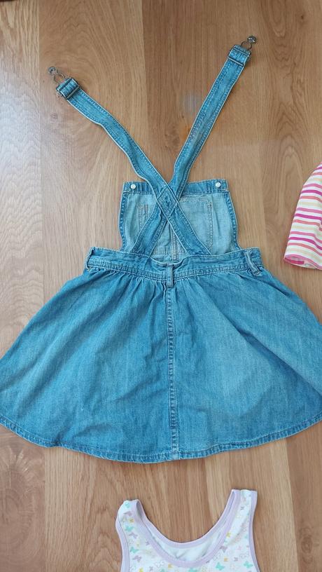 Suknička plus leginky 122-128, h&m,122