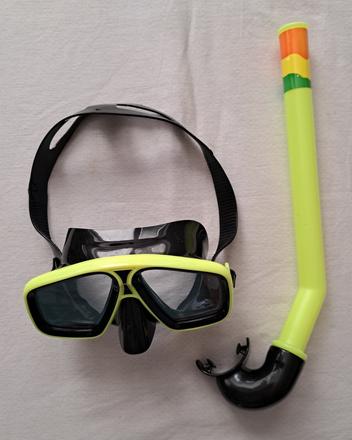 Potápačské okuliare + šnorchel,