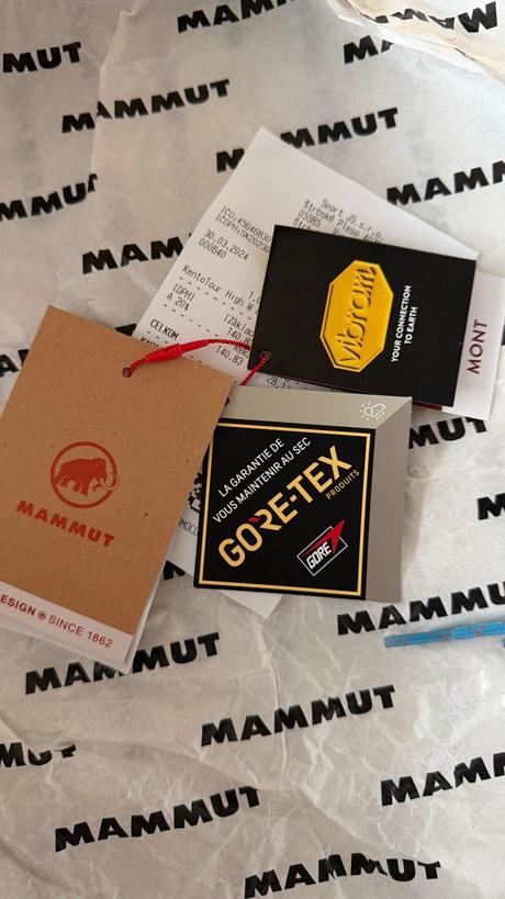 Turisticke kento tour high gtx mammut topanky, mammut,38