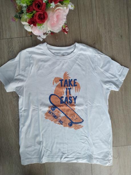 Biele tričko pepperts, v. 122/128, pepperts,122